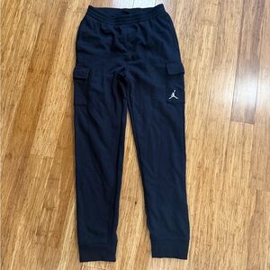 Jordan Kids Black Cargo Joggers